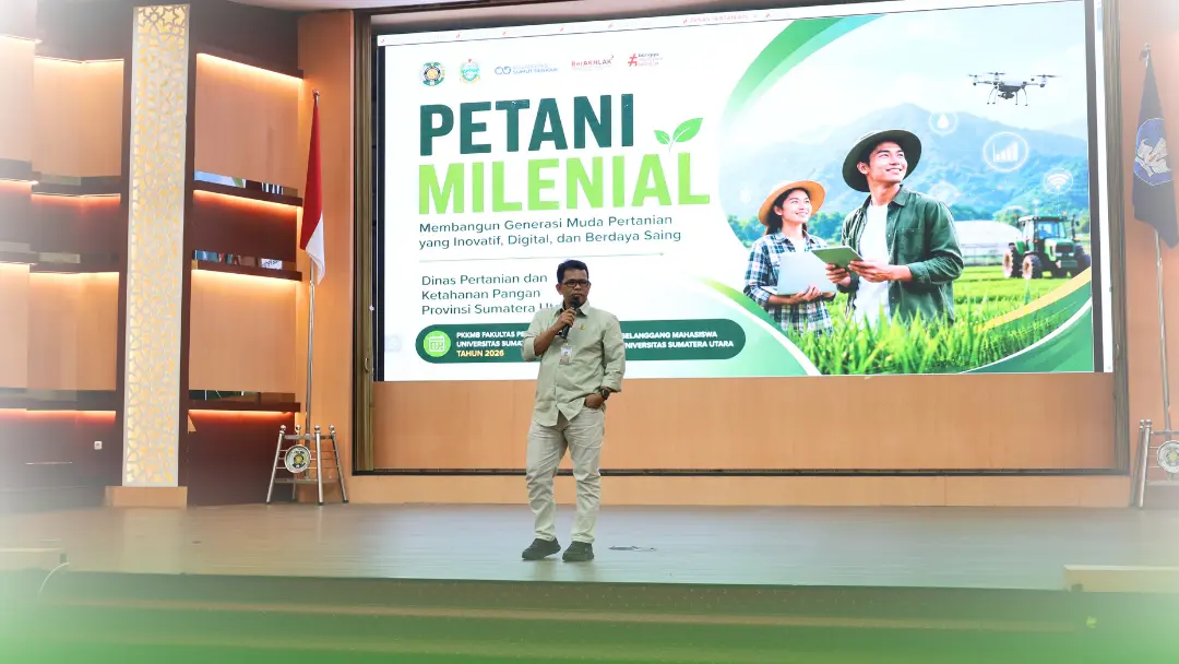 North Sumatra Agriculture and Food Security Agency Encourages Young Generation to Become Competitive Millennial Farmers